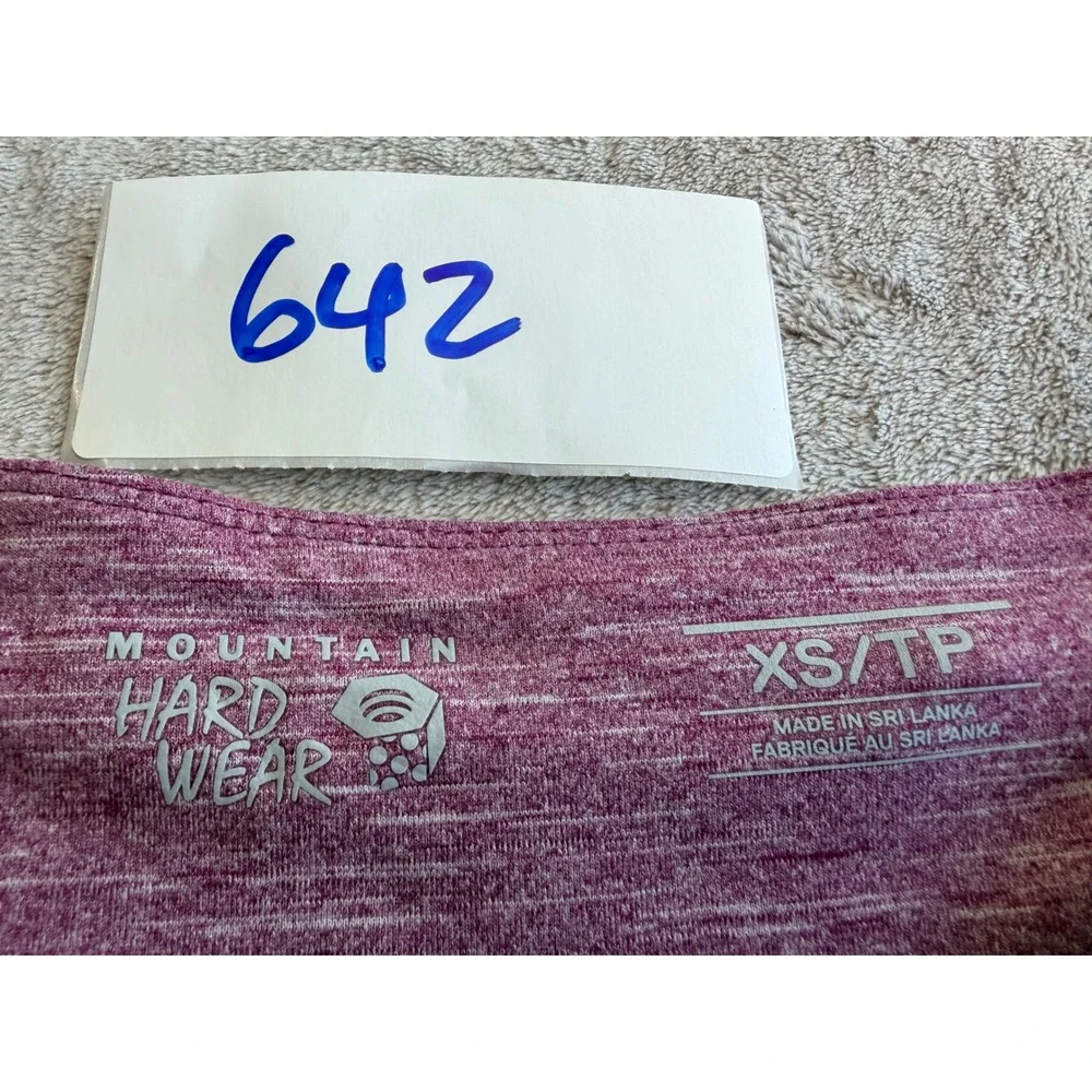 Mountain Hardwear Running Shorts Womens XS Pink Trail Athletic Z642